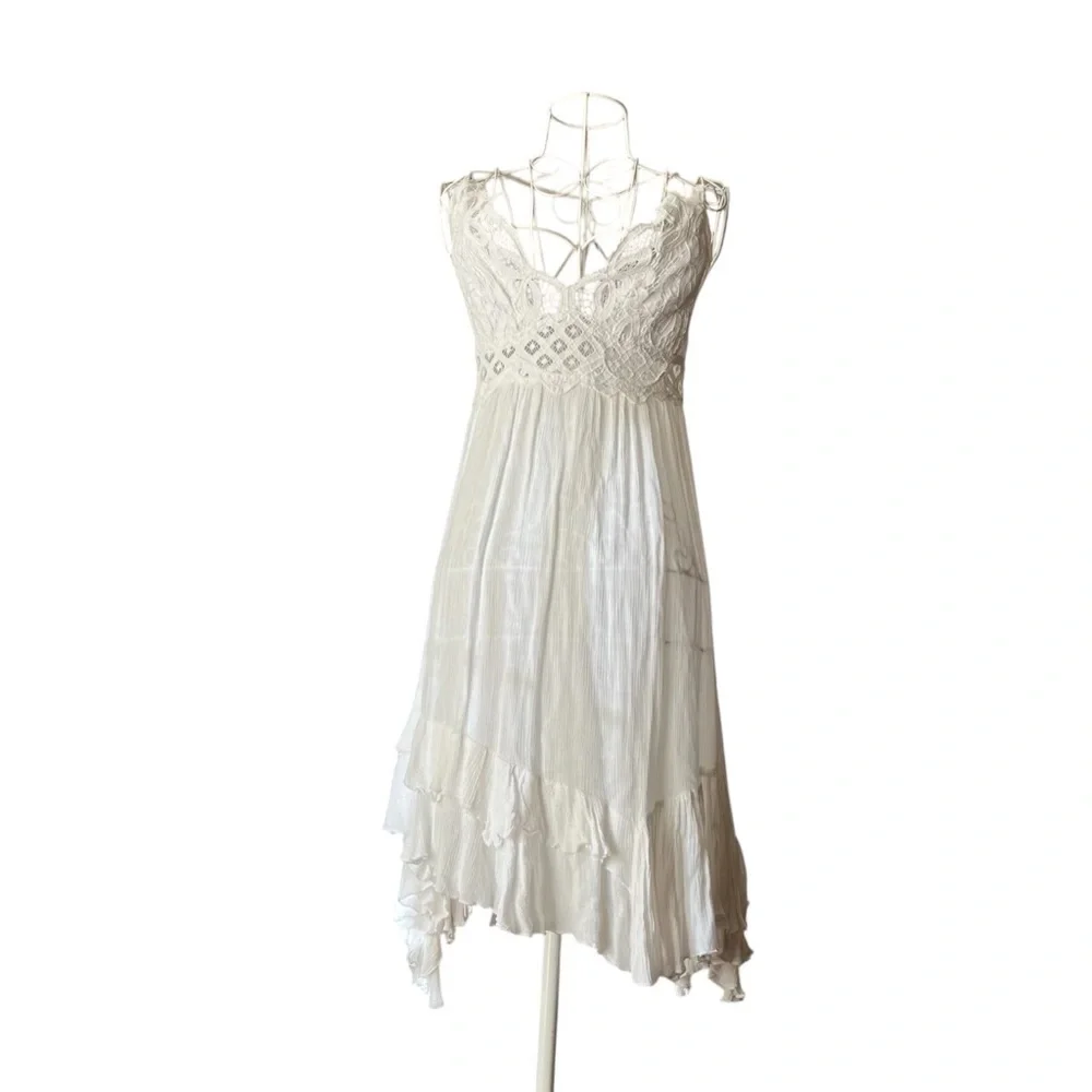 Free People Adella Slip Dress
